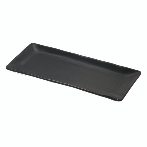 G.E.T. Enterprises  RP-1253-BK  12'' x 5.25'' Rectangular Platter