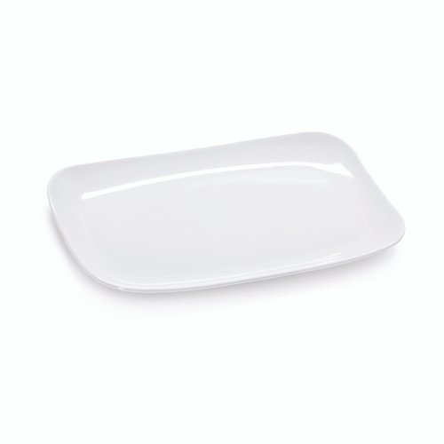 G.E.T. Enterprises  CS-6105-W  12.75'' x 7.75'' Rectangular Platter