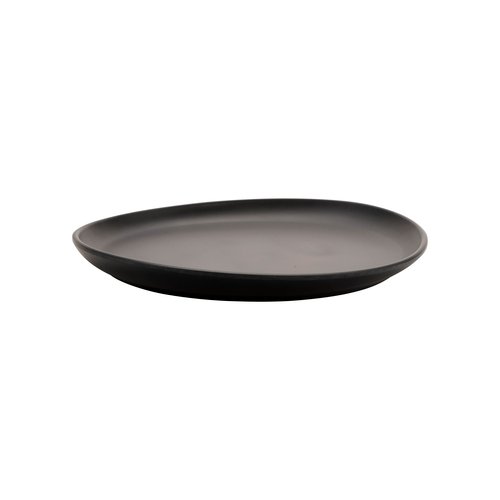 G.E.T. Enterprises  CS-910-DG  9.1'' Dark Gray, Melamine, Small Round Coupe Dinner Plate