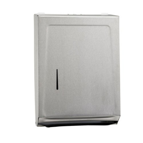 Winco TD-700 Paper Towel Dispenser, M/C-Folds, S/S