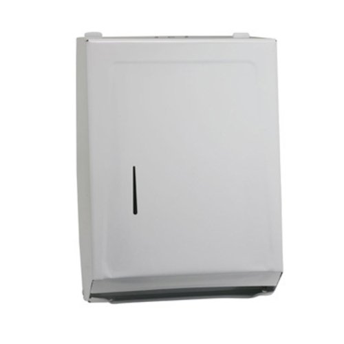 Winco TD-600 Paper Towel Dispenser, M/C-Folds, White