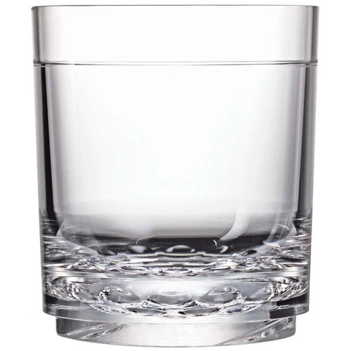 Drinique  ELT-TU-CLR-24  Elite Tumbler Glass 12 oz. - CLEAR, (H 3-7/8'', T 3-3/8'', D 3-3/8'', B 2-3/4'')