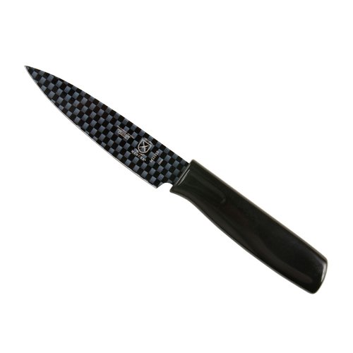 Mercer Tool  M33910B  4'' Non-Stick Paring Knife with Sheath, Black