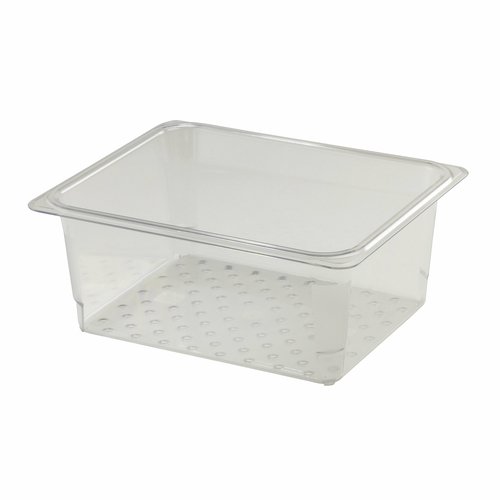 Cambro  25CLRCW135  Camwear Colander, Half size food pans, polycarbonate, 5'' Deep