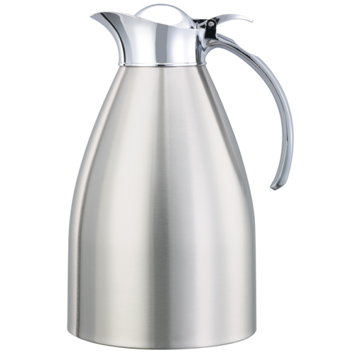 Service Ideas  MAR15BS  Marquette Series Carafe, 1.5 liter, vacuum insulated, flip top lid, brushed finish