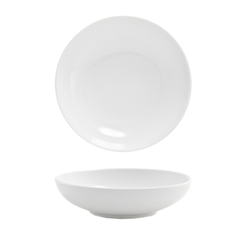 Front Of The House DBO081WHP22 9'' Round Harmony Bowl - 36oz