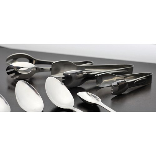 G.E.T. Enterprises  BSRIM-08  9'' Stainless Steel Salad Tong