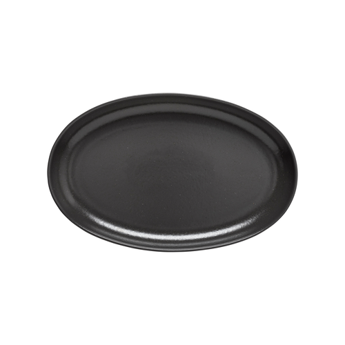 Costa Nova SOA321-SEE Oval platter 12-5/8'' x 8-1/8'' x 1 3/8''H, stoneware, Pacifica, Seed grey