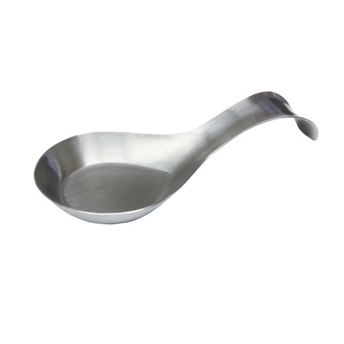 TableCraft Products  HB1  Single Spoon Rest, Stainless Steel, 8 x 3.8 x 1.6''